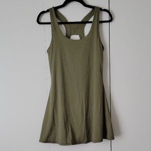 HALARA Olive Green Mini Dress